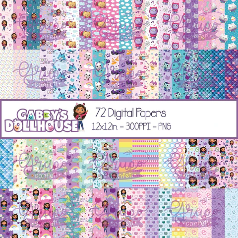 Kit Digital Gabby Dolhouse
