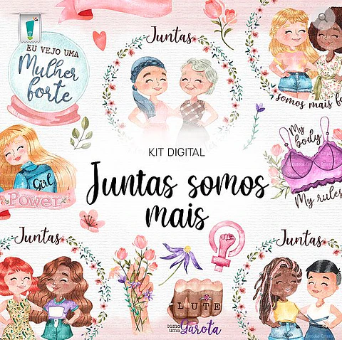 Kit Digital Juntas Somos Mais 
