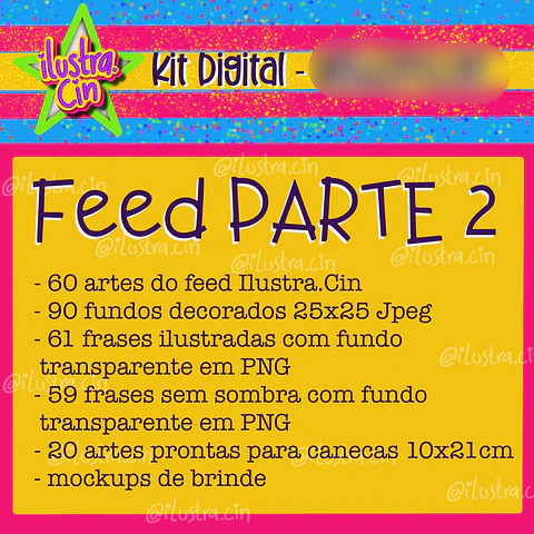 Kit Digital Frases do Feed 