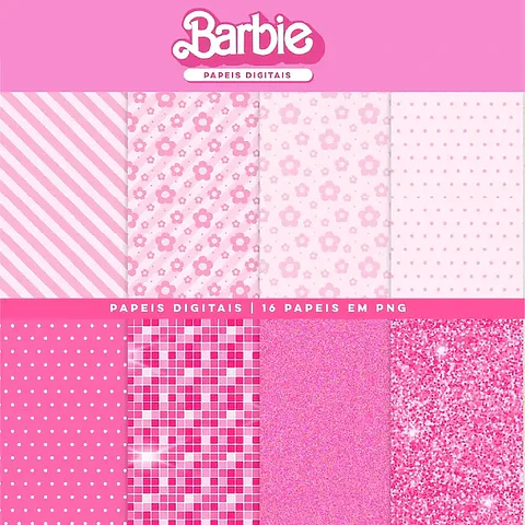 Kit Digital Barbie 