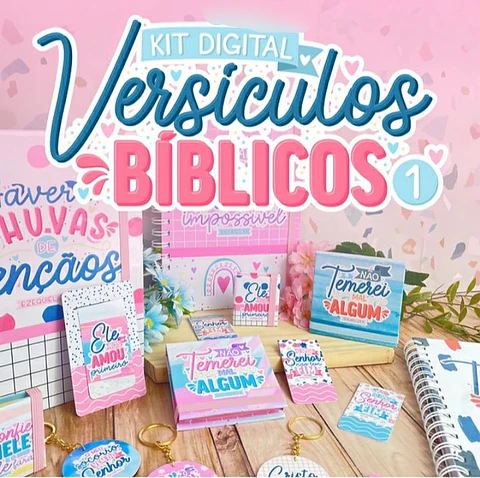 Kit Digital Versículos Bíblicos 