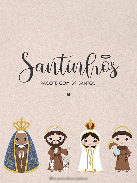 Kit Digital Santinhos