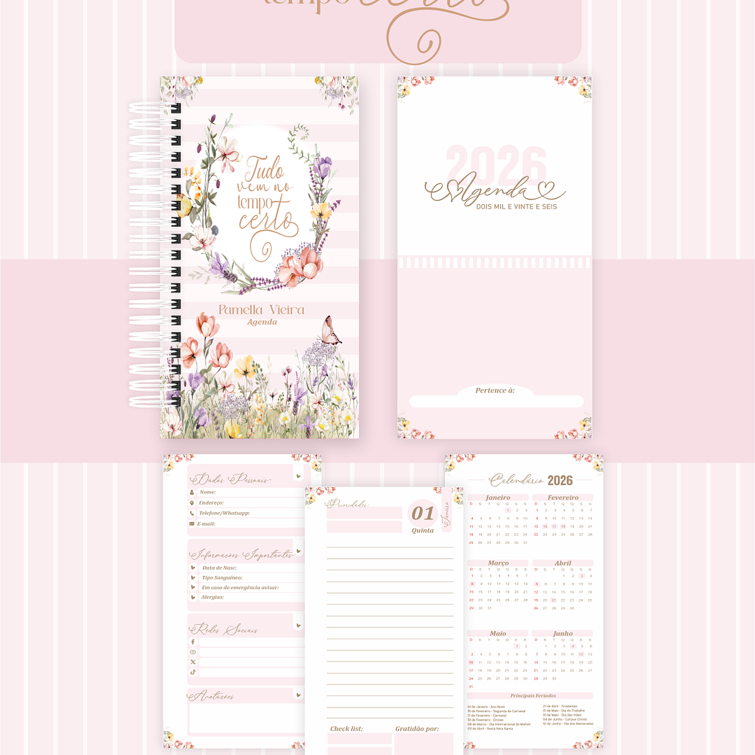 Arquivo Agenda Tudo Vem no Tempo de Deus - Pamella  8