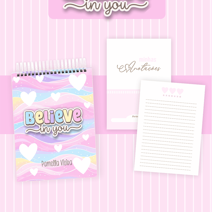 Arquivo Agenda Believe In You - Pamella 4