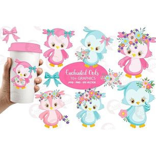 Kit Digital Passarinhos 