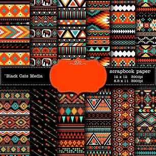 Kit Digital Papéis de Àlbum de Recortes 03