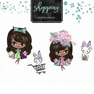 Kit Digital Meninas Shopping Vol.3