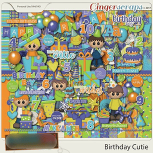 Kit Digital Aniversário Fofo 