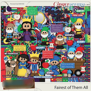 Kit Digital Branca de Neve e os Sete Anões