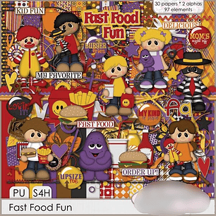 Kit Digital Fast Food Fun