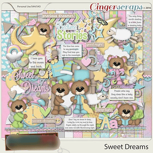 Kit Digital Ursinhos Bons Sonhos 