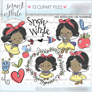 Kit Digital Branca de Neve 