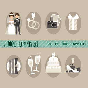 Kit Digital Casamento 