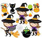 Kit Digital Halloween Bruxinhas  - Thumbnail 1