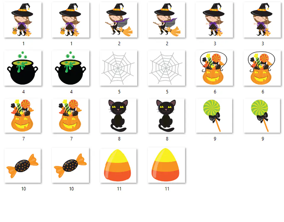 Kit Digital Halloween Bruxinhas  2