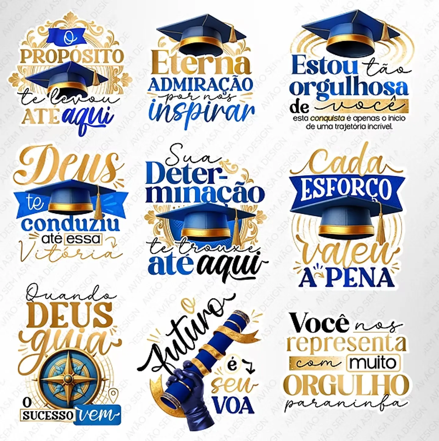 Arquivo Coleção Canecas Formatura - Avião Sem Asa 3