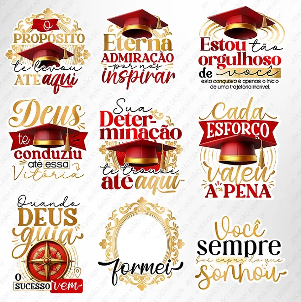 Arquivo Coleção Canecas Formatura - Avião Sem Asa 4