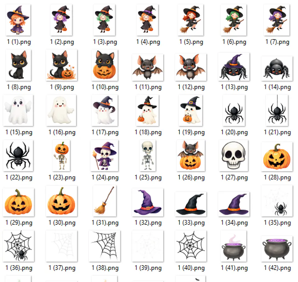 Kit Digital Halloween Noite Assombrada - Balloon Criativo 3