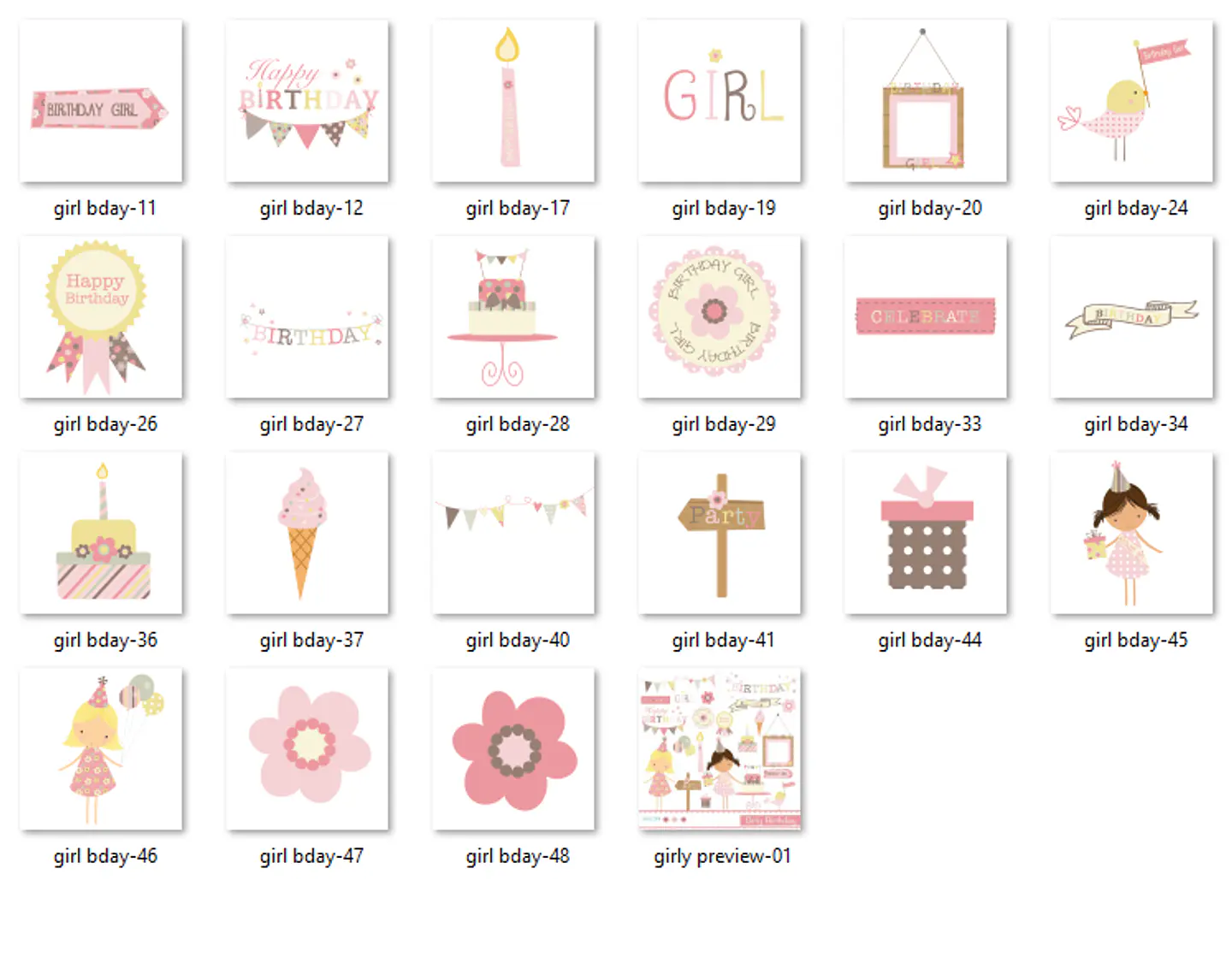 Kit Digital Feliz Aniversário  2