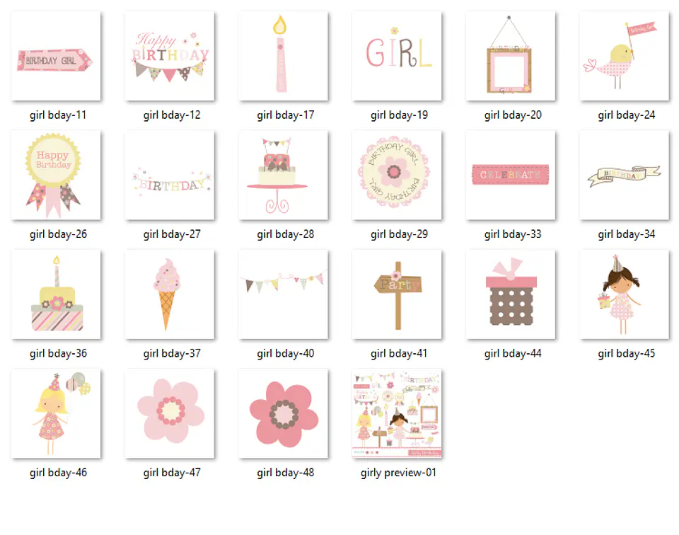 Kit Digital Feliz Aniversário  2