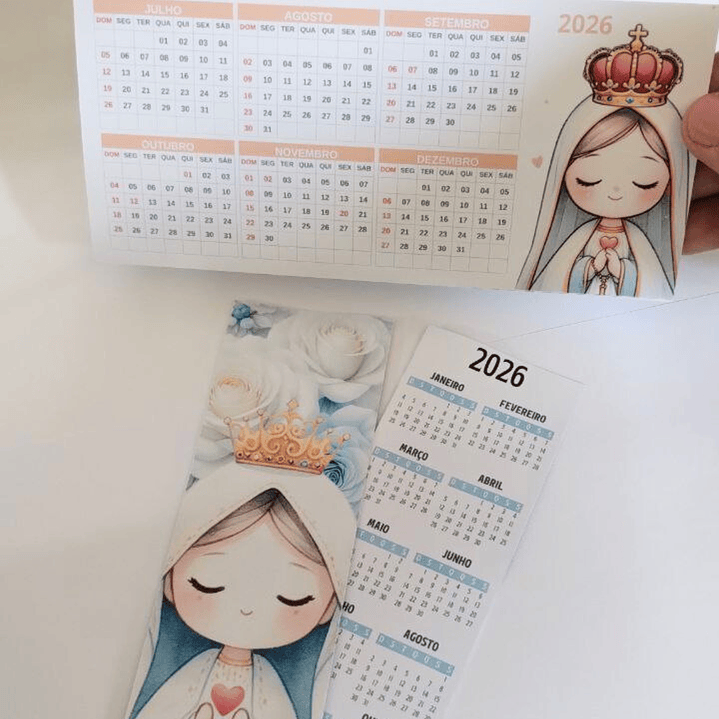 Arquivo Combo 8 Jogos de Calendários - Abelhinha  5