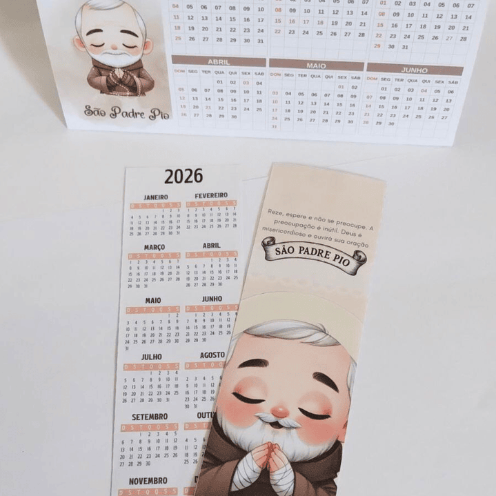 Arquivo Combo 8 Jogos de Calendários - Abelhinha  20