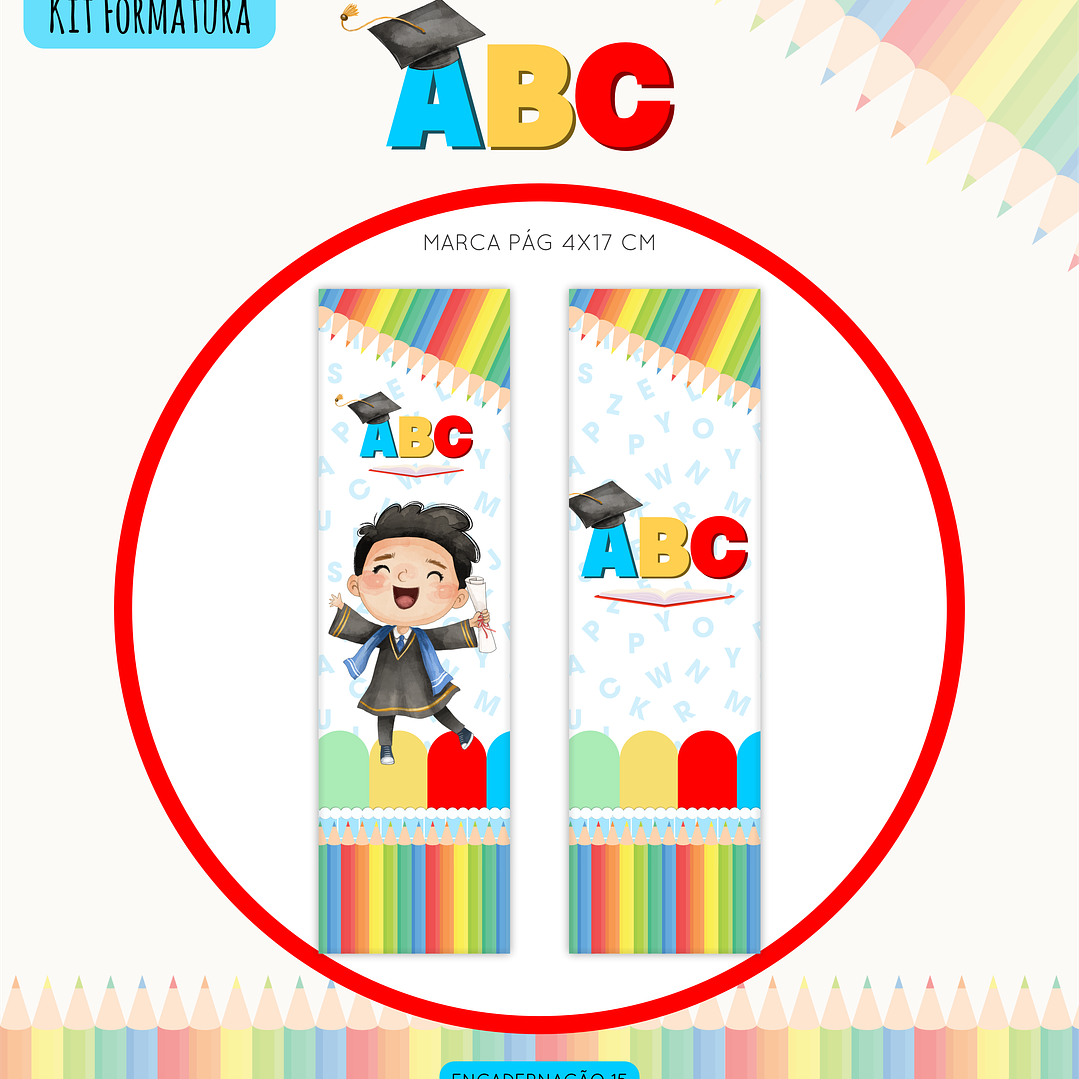 Arquivo Kit ABC Formatura - Lina  2