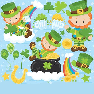 Kit Digital Homem Amuleto da Sorte