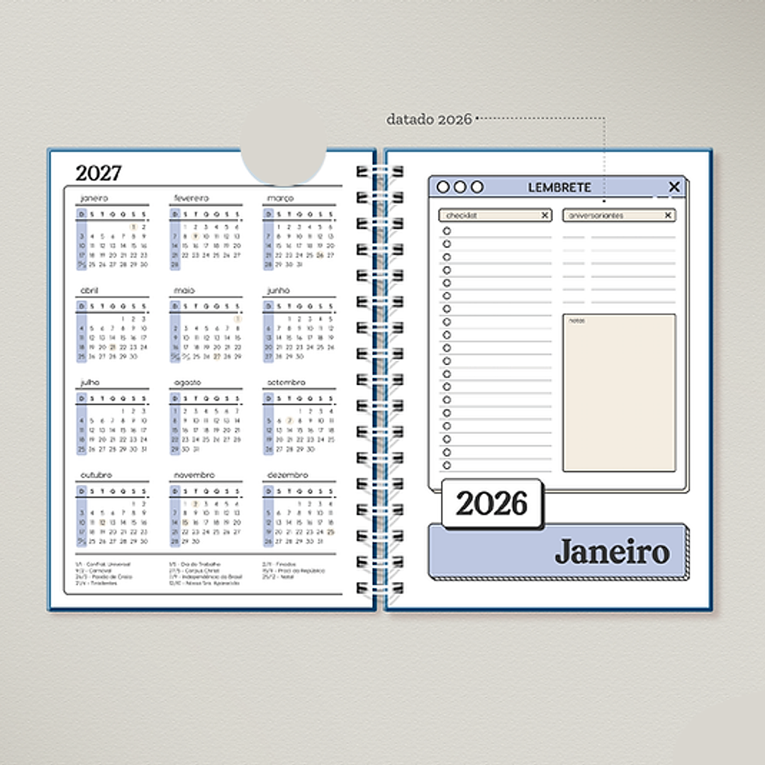 Arquivo Coleção Agenda A5 1DPP - Miolo Meu  5