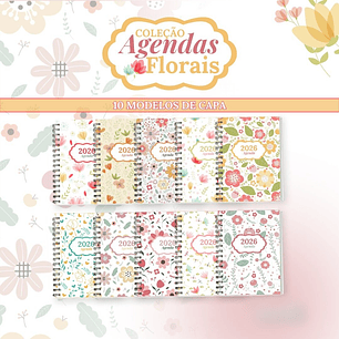 Arquivo Coleção Agendas Florais - Madi 