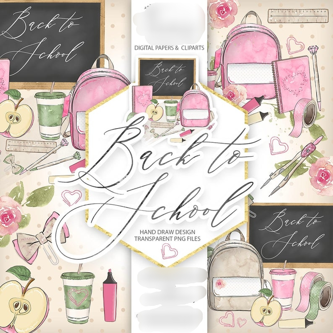 Kit Digital De Voltas as Àulas Girl  1