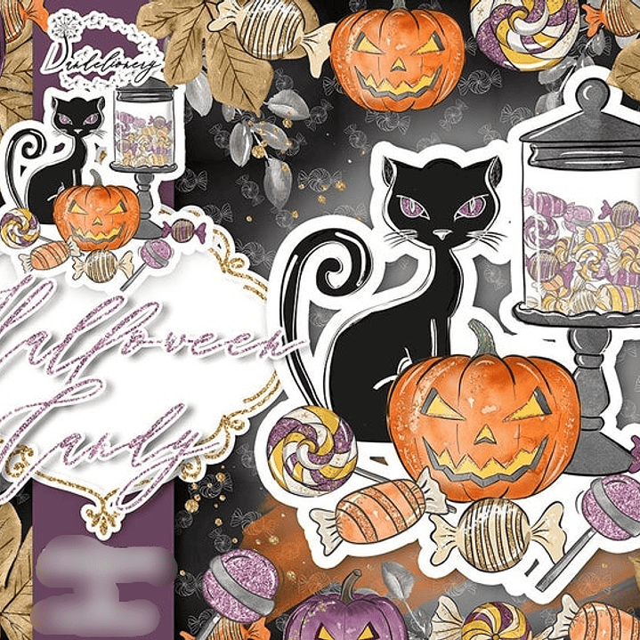 Kit Digital Halloween  1