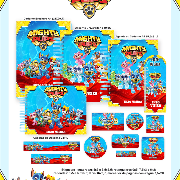 Arquivo Combo Patrulha Canina Super Filhotes - Pamella  1