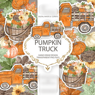 Kit Digital Caminhão de Abóbora