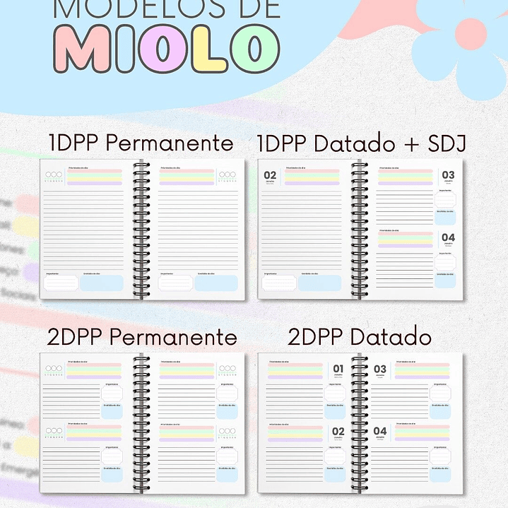 Arquivo Coleção Agenda Candy Color - Madi  2