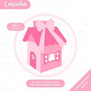 Arquivo Molde Casinha - Mimalize