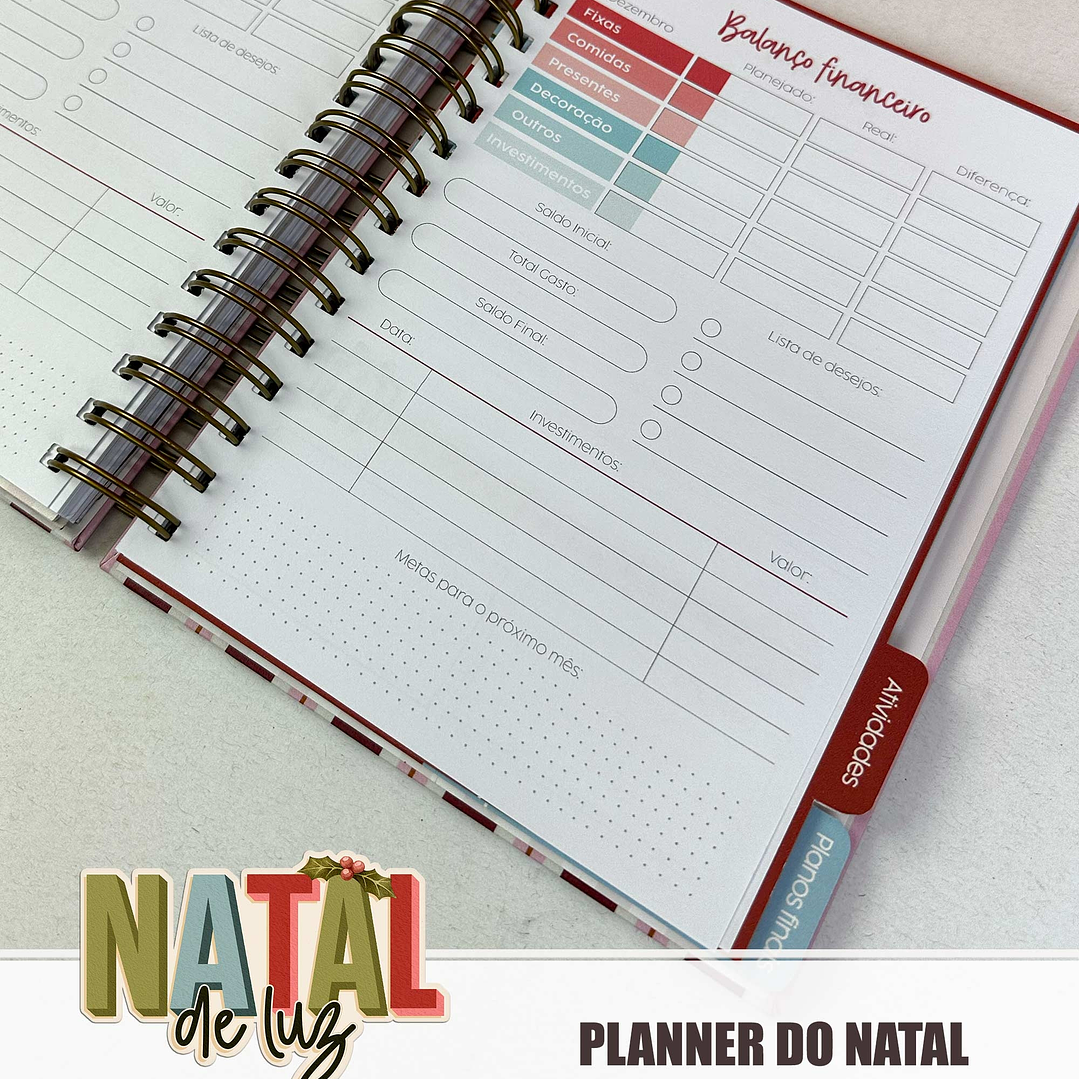 Arquivo Natal Combo Encadernação - Tita  22