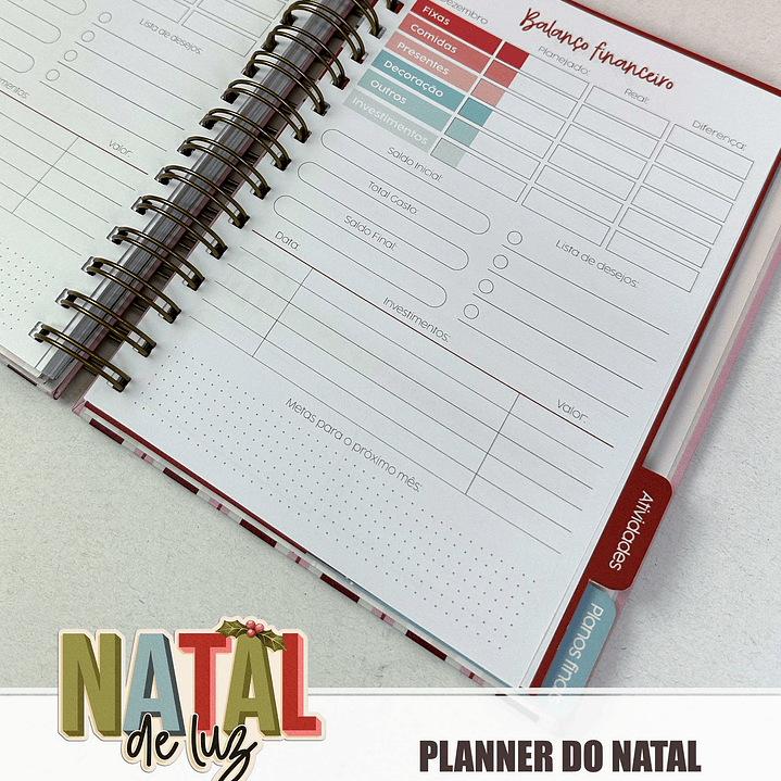 Arquivo Natal Combo Encadernação - Tita  22