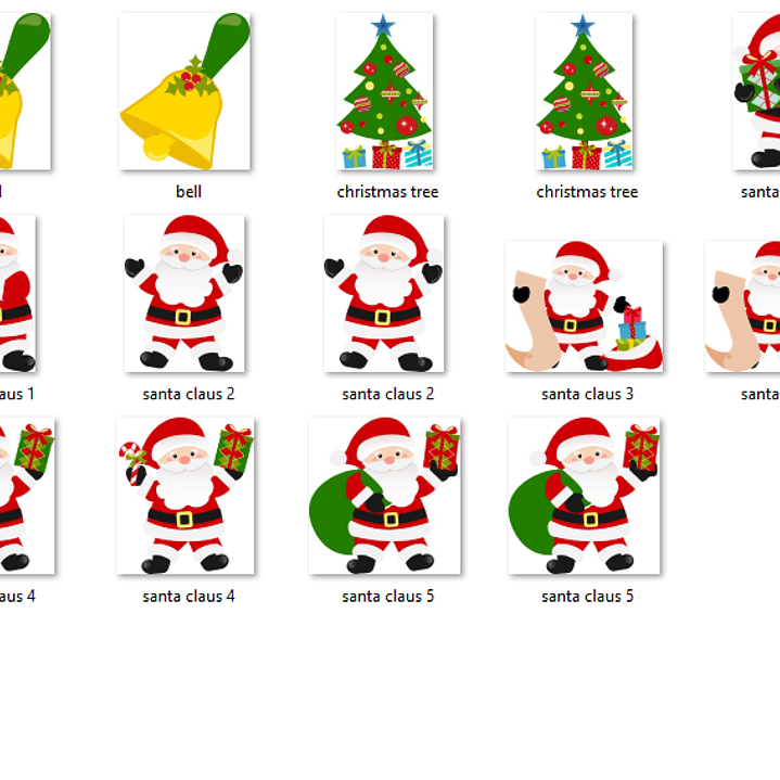 Kit Digital Papai Noel  2