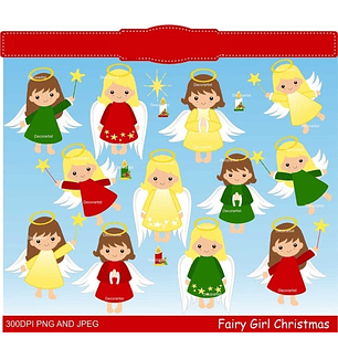 Kit Digital Anjinhas Meninas 