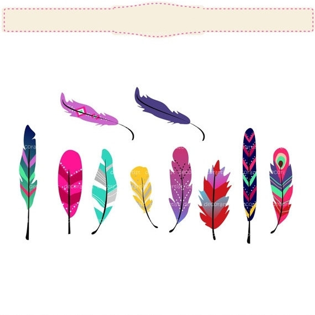 Kit Digital Penas Colorias 02 1