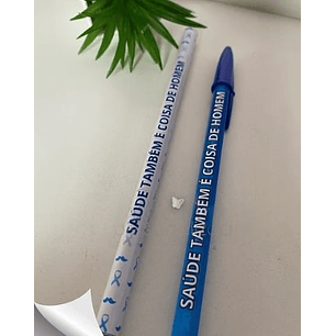 Arquivo Novembro Azul Adesivo Lápis - Crisolarts 