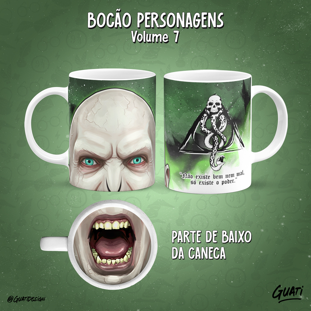 Arquivo Canecas Bocão Personagens 7 - Guati  8