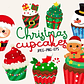 Kit Digital Cupcakes de Natal - Thumbnail 1