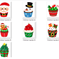 Kit Digital Cupcakes de Natal - Thumbnail 2