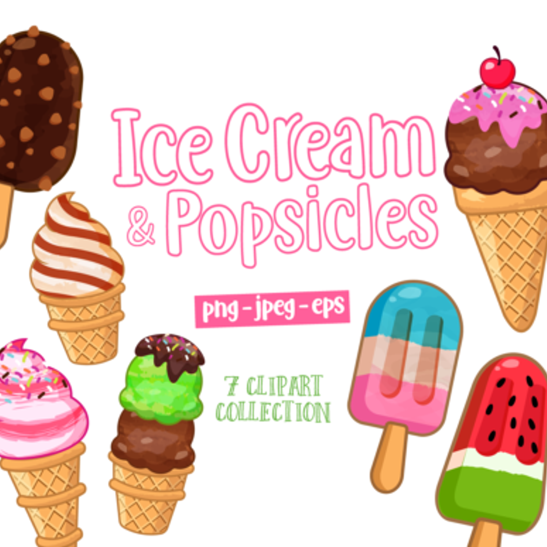 Kit Digital Ice Cream Pop 1