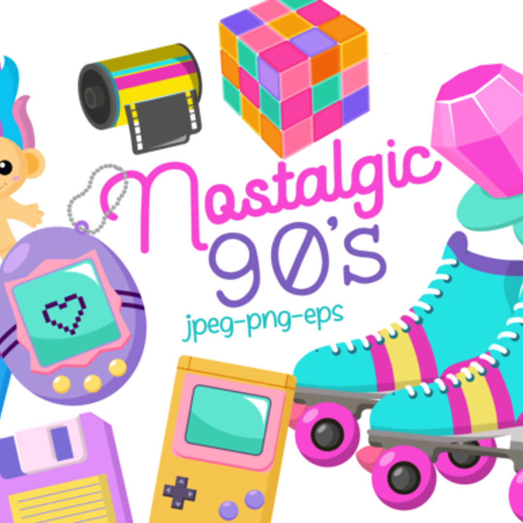 Kit Digital Nostálgico  1