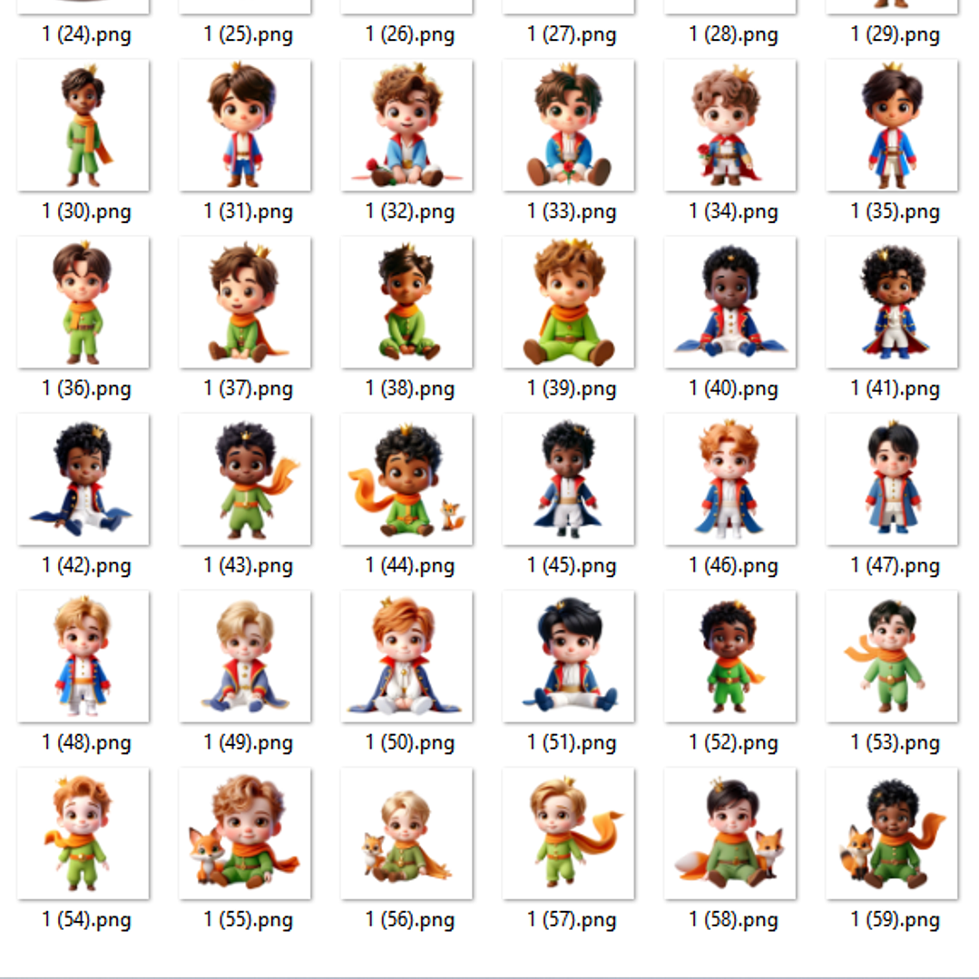 Kit Digital O Pequeno Príncipe com Mascotes - MK  2