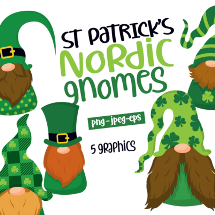 Kit Digital Gnomos Nórdicos  1