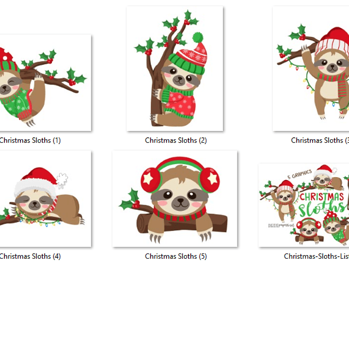 Kit Digital A Linda Coleção de Natal 6